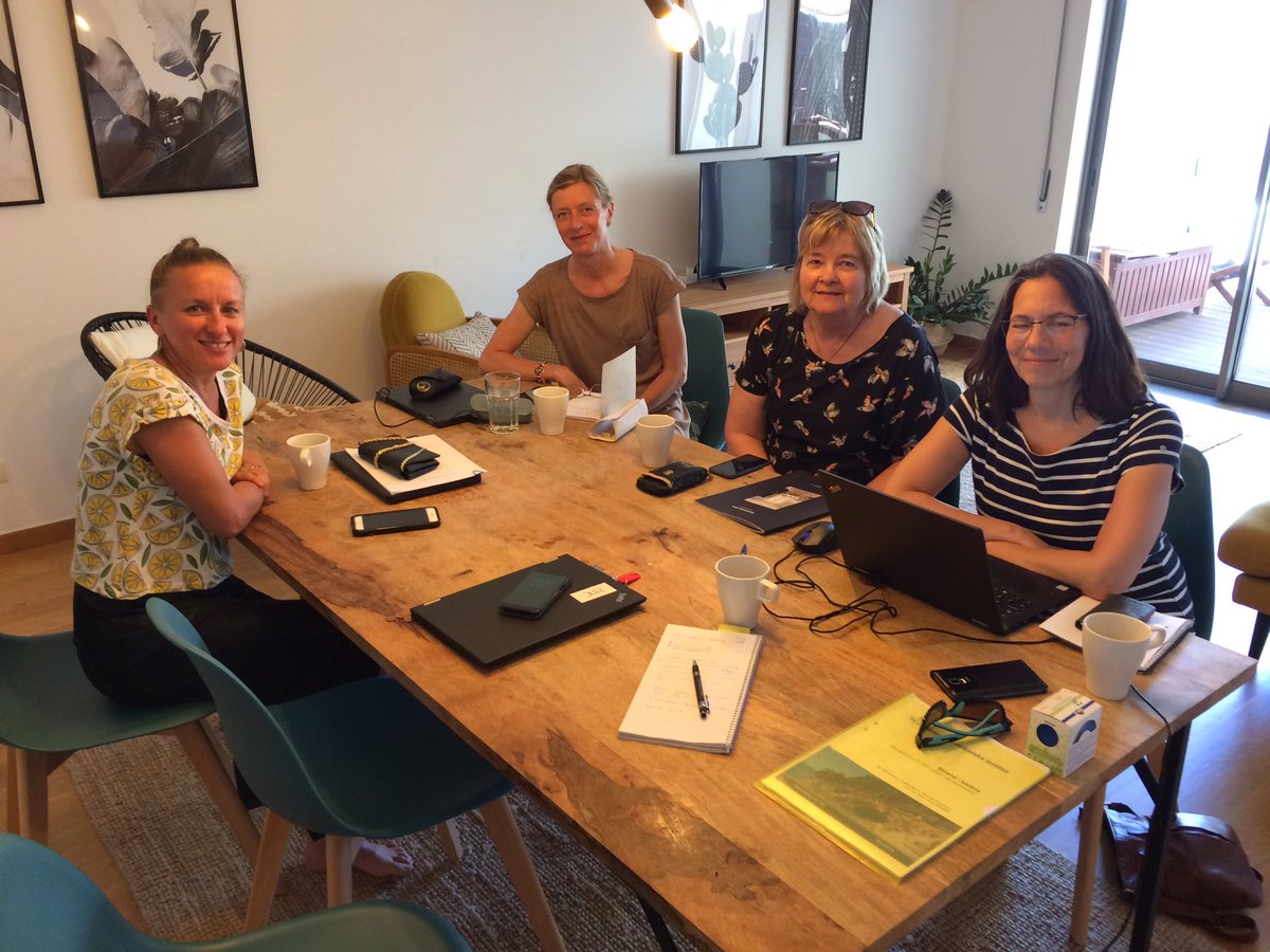 The #NORDRESS group is preparong for the #ECCA2019 in Lisbon. <a href="/DeanneKBird/">Deanne</a> #climate #SLR #DRR #erosion #SGI #MSB