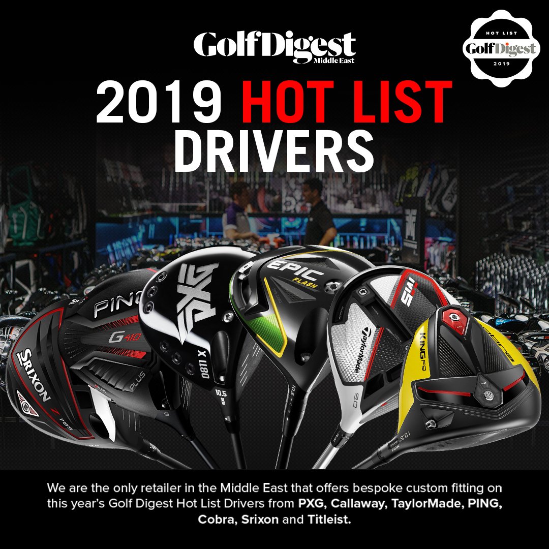 The Best Drivers in 2019 extend maximum ball speed to a larger section of the face🔥. <a href="/eGolfMegastore/">eGolf Megastore</a> stocks 42 of the 54 metals on the 2019 <a href="/GolfDigest/">Golf Digest</a> #HOTList🥇.
Shop them now via bit.ly/2YWi0yh.
#GetFit #eGolfMegastore⛳️
#FittingMatters #FREECustomFitting #golf