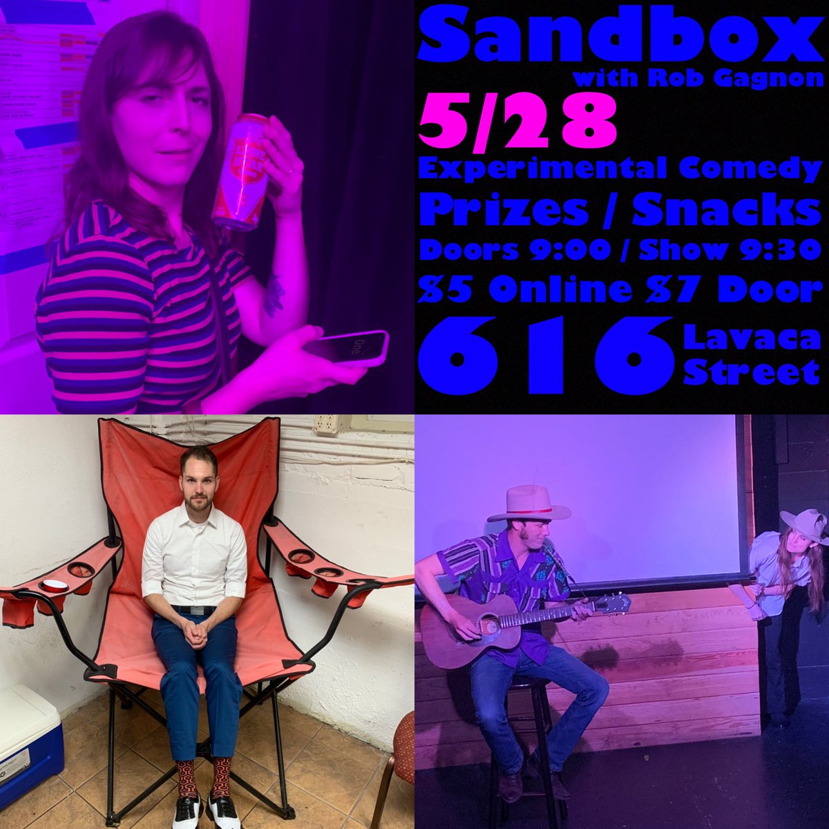 EXPERIMENTAL COMEDY | PRIZES | SNACKS | MUSIC | BYOB | TUESDAY | 9:30 | <a href="/FalloutComedy/">Fallout Theater</a>