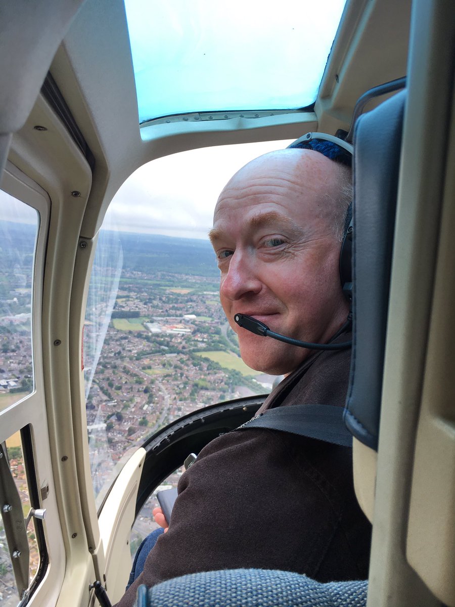 WWA_studios's tweet photo. Helicopter trip over Oxford.  Compact city set in overwhelming green landscape.  Apparently  only 6% of UK is built on - a fact that is startlingly apparent from 1000ft up. #placemaking #westwaddy https://t.co/JhOwCEWu8x