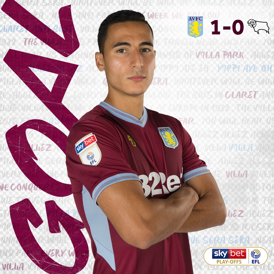 GOOOALLL!!!

WE LEAD AT WEMBLEY!

@AElGhazi7 gets on the end of a superb <a href="/Elmo_27/">Ahmed Elmohamady</a> cross to head us in front!

#AVFC