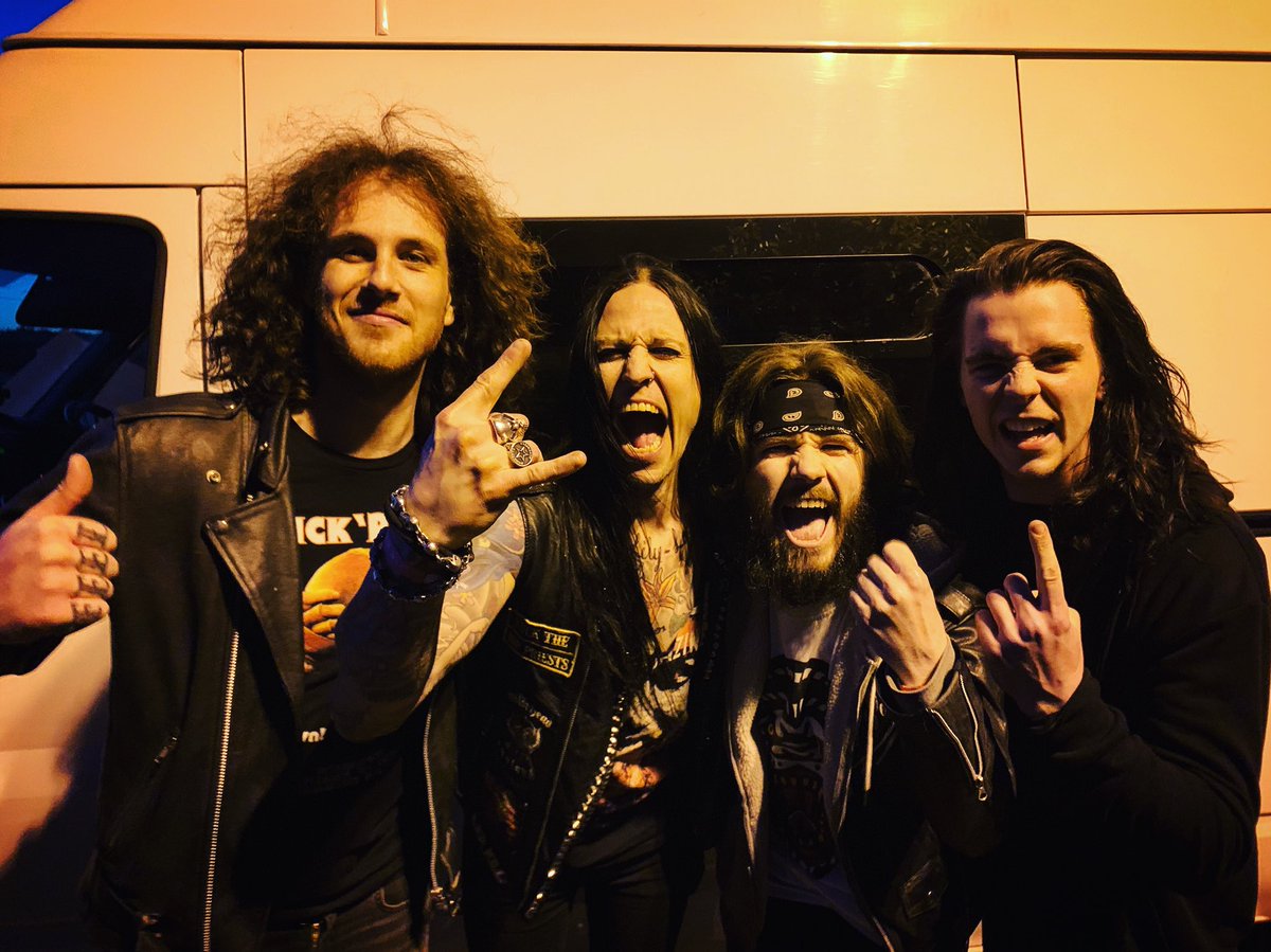 The Treatment (@thetreatmentuk) on Twitter photo WE DONT CELEBRATE SUNDAYS ANYMORE ⚡️
Great hangs with <a href="/HCSSofficial/">Hardcore Superstar</a> yesterday. Who wants to see us do some more shows together sometime? ;) WE DONT CELEBRATE SUNDAYS ANYMORE ⚡️
Great hangs with <a href="/HCSSofficial/">Hardcore Superstar</a> yesterday. Who wants to see us do some more shows together sometime? ;)