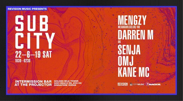 We got HK and UK in the building for our next Sub City. 22 June at Intermission Bar <a href="/TheProjectorSG/">The Projector</a> The only dnb night in Singapore, come thru!