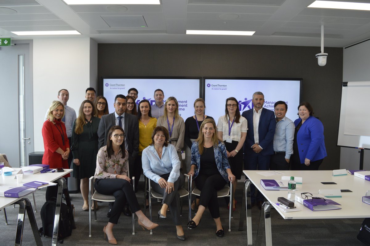 GrantThorntonIE's tweet photo. Our first Management Achievement Programme kicking off today at #GTHQ https://t.co/pU73F4YaEJ