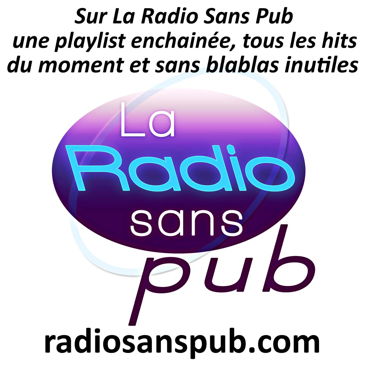 taradiosanspub's tweet photo. Mieux qu'une Playlist Spotify, Deezer ou autres et sans abonnement, La Radio Sans Pub c'est 100% Hits 24/24 Écoutez-là, vous serez surpris !
Pour écouter la radio c'est par ici: https://t.co/xSP266Qunf
#sanspub #radiosanspub #laradiosanspub https://t.co/3nQpsIymcX