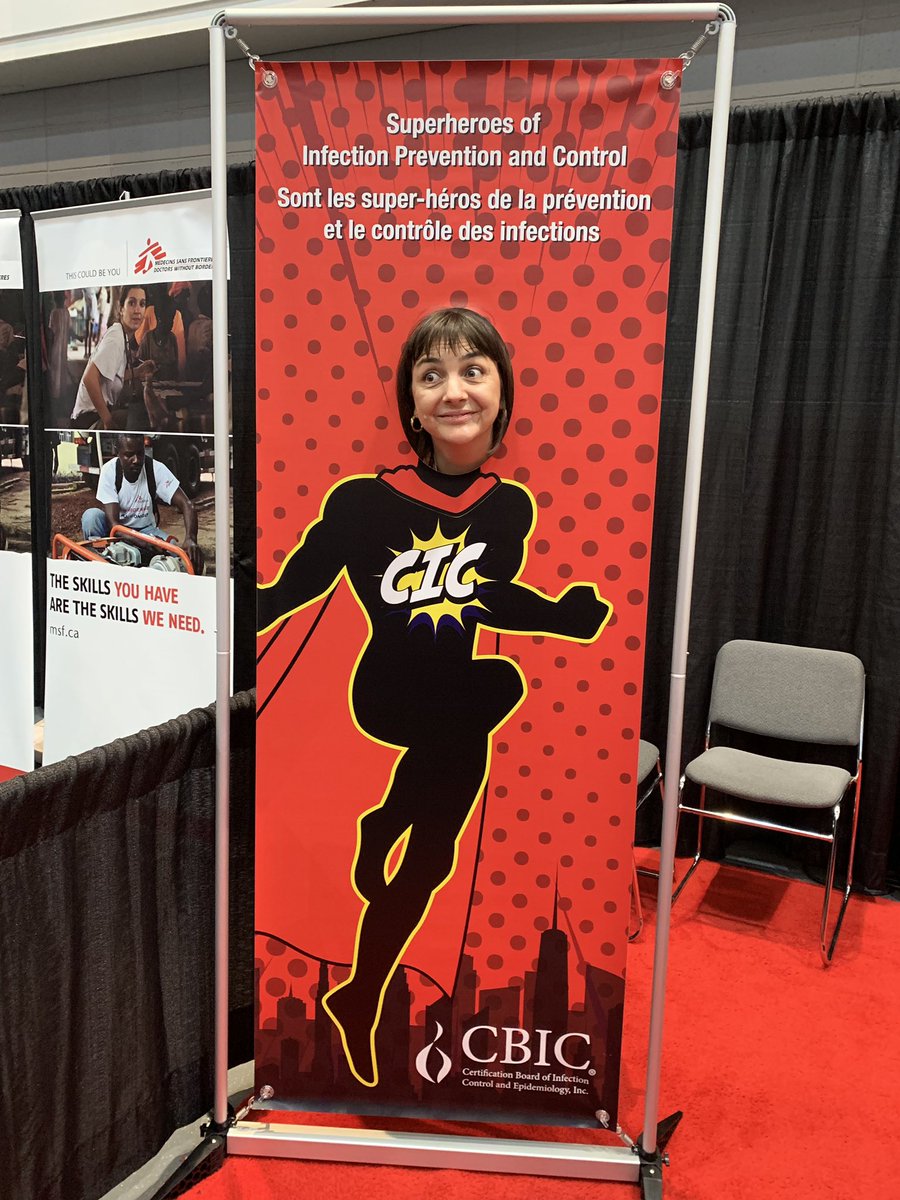 CBIC's tweet photo. CICs - the Superheroes of Infection Prevention and Control.
Make your superhero debut today at #IPACIFIC2019 - stop by the CBIC booth #130! https://t.co/BZOtMKW564