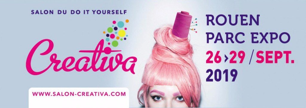 Créativa Rouen – du 26 au 29 Septembre 2019 lestutosdeviny.com/2019/05/27/cre…