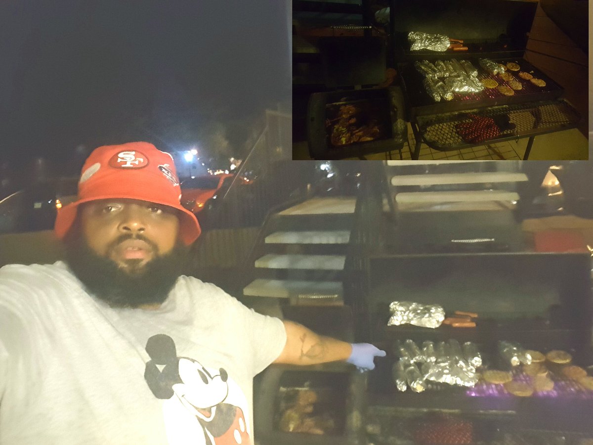 TonyStaples77's tweet image. I'ma let yall have all this heat while yall grilln in this ridiculous heat had my cookout last night.. #HateSummer #WinterGrilln4Me