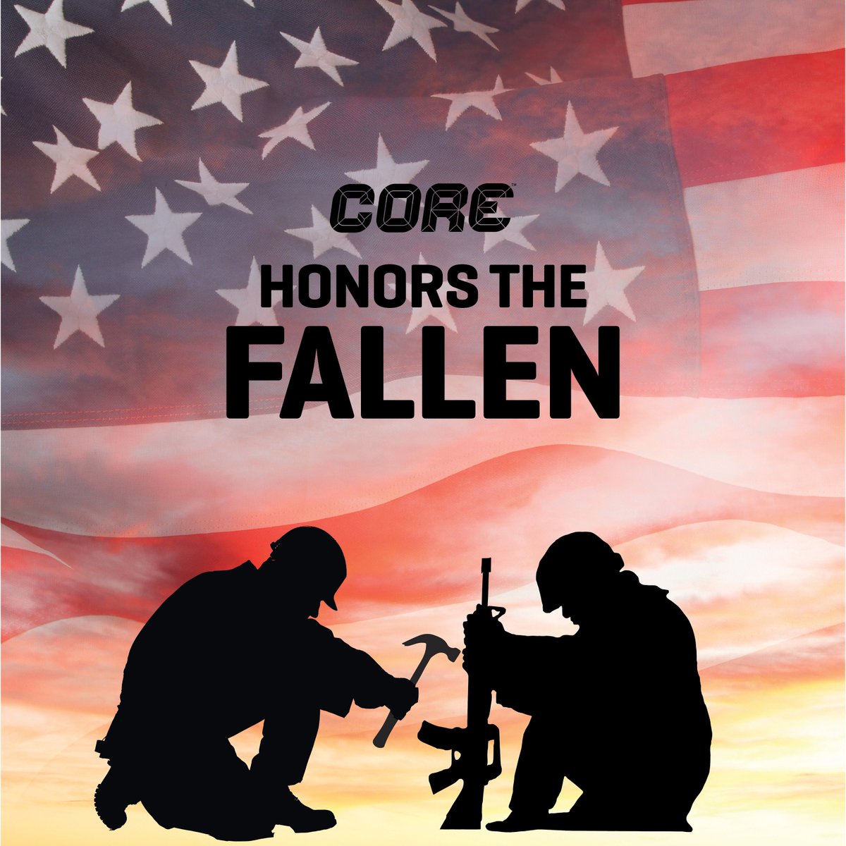 corescaffold's tweet photo. Our freedom, the gift of this country’s safety and strength, all in thanks to those who bravely fought. Today, Core remembers the fallen.
#memorialday2019 #memorialday #coresafety #scafflife #scaffolding #construction #constructionsafety #realestate https://t.co/Wmc0aFgxA1