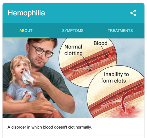 RoboAndie's tweet photo. Do you ever think about the person at Google whose job it is to illustrate all the diseases? https://t.co/ihNkzl5d0f