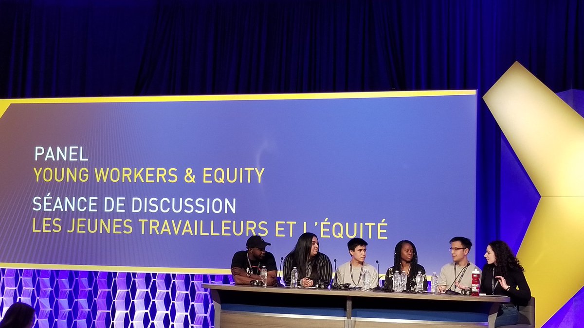 ufcwyip's tweet photo. We're so excited to be having this amazing group of young activists share on the work they've been doing around building equity in our movement 🙌 #UFCWPower #canlab #1u #UnionStrong https://t.co/nBcfzE7EKE