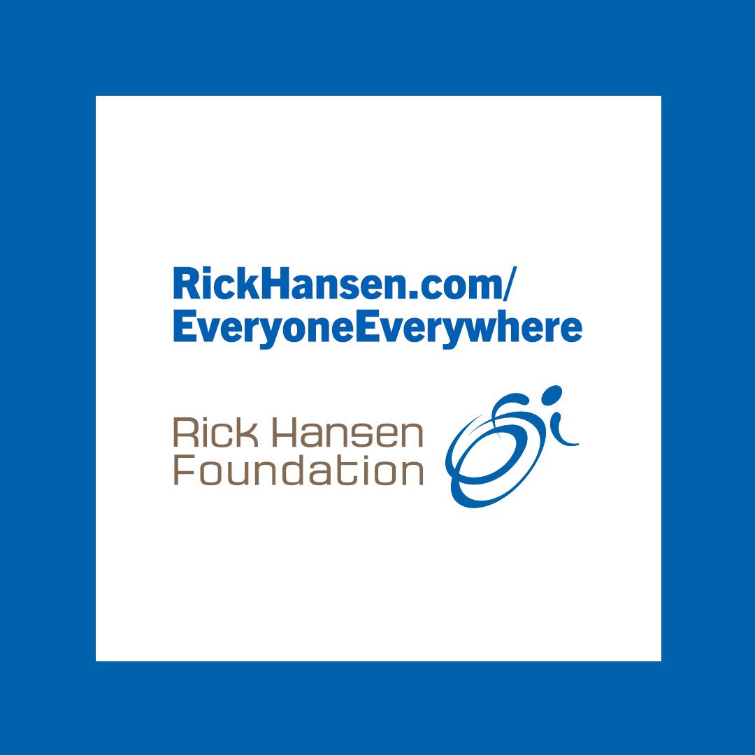 Today marks the start of National #AccessAbility Week in Canada. To us, access means #EveryoneEverywhere. What does access mean to you? 
Rickhansen.com/everyoneeveryw… 

#accessiblecanada #disabilityawareness
