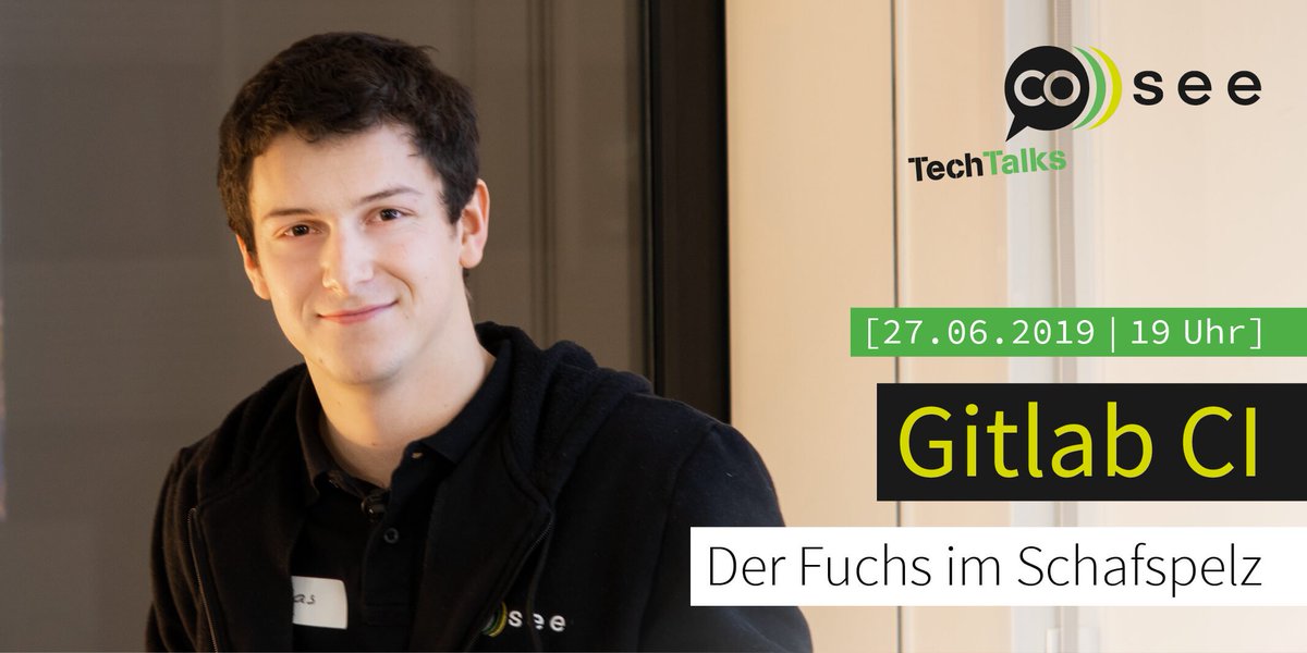 coseeaner's tweet photo. Der Fuchs geht um bei @coseeaner! 🦊
Beim nächsten #coseetechtalk erzählt euch @jobe93, was man mit #PipelineAsCode alles anstellen kann und warum der Fuchs @gitlab bei uns mittlerweile den Platzhirschen #Jenkins verdrängt hat. Zur Anmeldung: 👉 https://t.co/MVUtveYwaM https://t.co/VVe8AONBMX