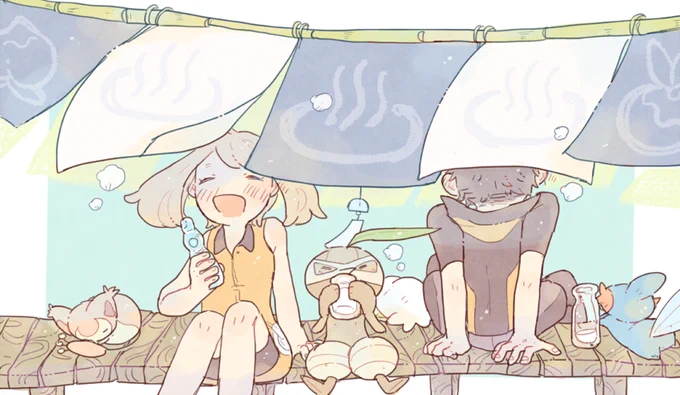暑すぎるのでさっぱりしたい 