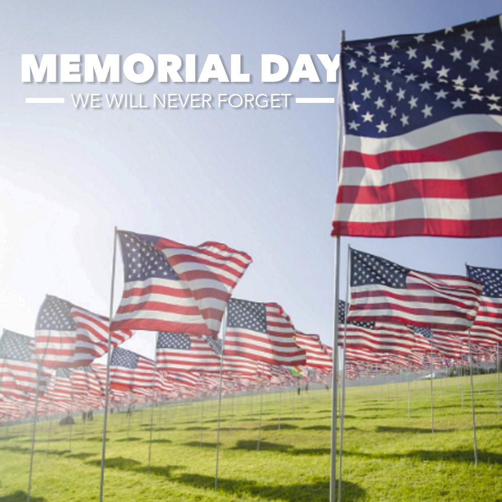 HotsySoCal's tweet photo. This Memorial Day, please take a moment to remember and honor the brave men and women that gave their life in service of our country's armed forces. https://t.co/UxXfCDZnJm