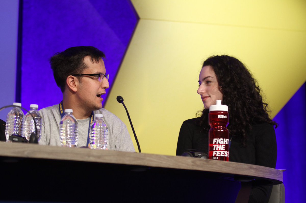 UFCWCanada's tweet photo. Our Young Workers & Equity Panel continues. Young members are talking about how they build power in their communities and with their union at #UFCWPower #canlab (with @nouralideeb) https://t.co/gJfByEaqps