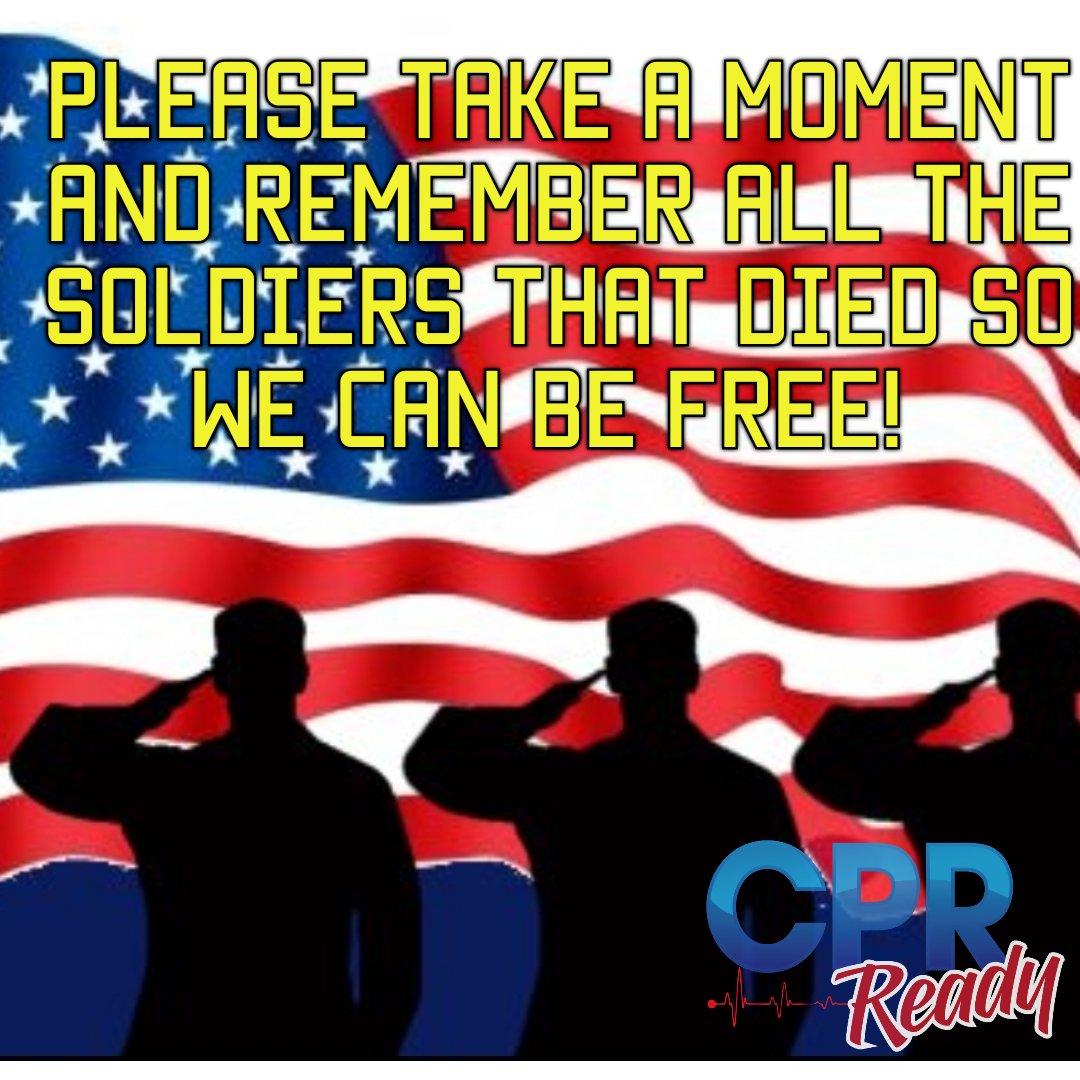 cprreadyla's tweet photo. Please remember all of our fallen heroes!
#MemorialDay #cprreadyla #cprready https://t.co/hoBh9CPPsX