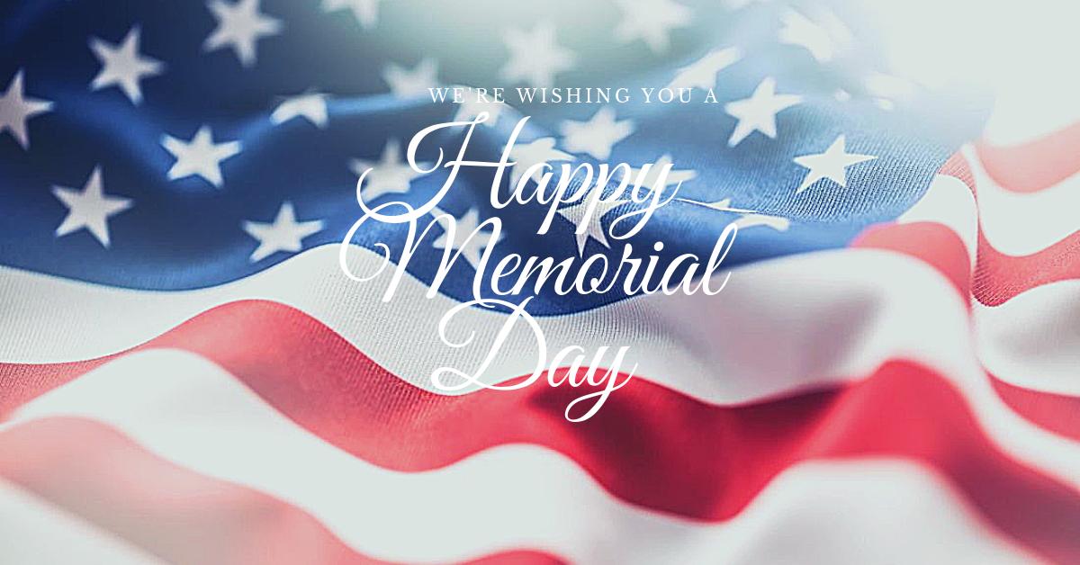 IntegraLoanTech's tweet photo. We here, at Integra Software Systems wish everyone a safe and happy Memorial Day! https://t.co/6w36u6FdsO
