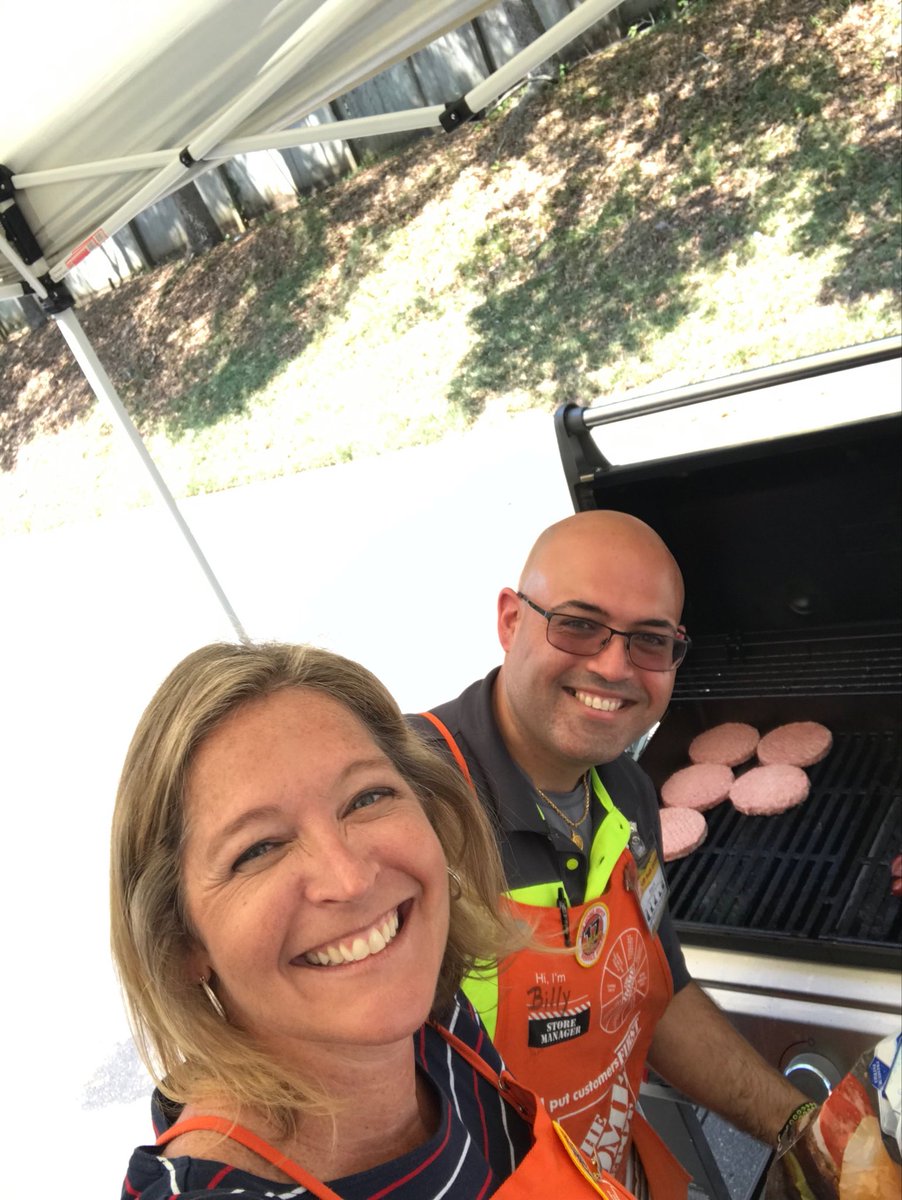 This guy cooking for his associates! Celebrating Memorial Day!