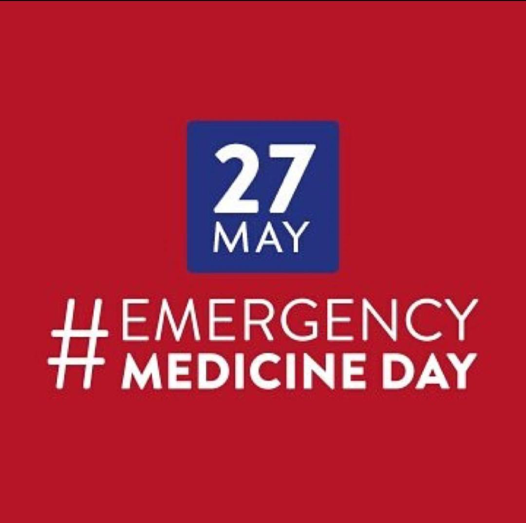 En un día como hoy le damos gracias a todos los emergenciologos que día a día dan lo mejor de sí para salvar vidas y los instamos para que sigan capacitándose con el fin de alcanzar la excelencia como profesionales. ¡Sigan adelante cómo siempre! #EmergencyMedicineDay