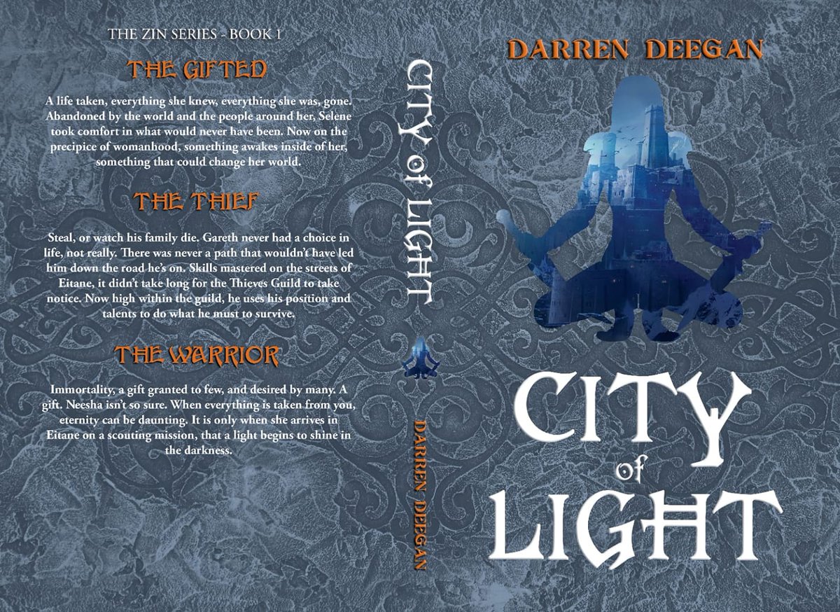 dublincityfm's tweet image. On Bookbound tonight at 8pm @ddeeganauthor joins Paul to talk about his first book in #TheZinSeries &quot; #CityOfLight&quot;