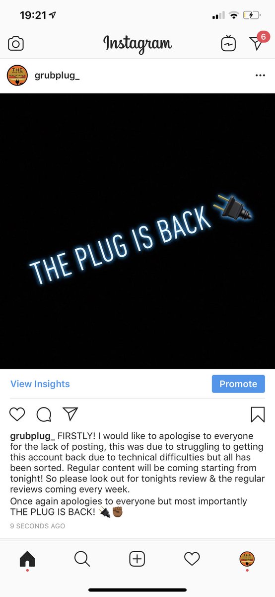 GrubPlug's tweet photo. WE’RE BACK &amp; READY.
KEEP YOUR EYES PEELED! 🔌 #Thegrubplug ✊🏾❤️ https://t.co/dXVXeZEOPu