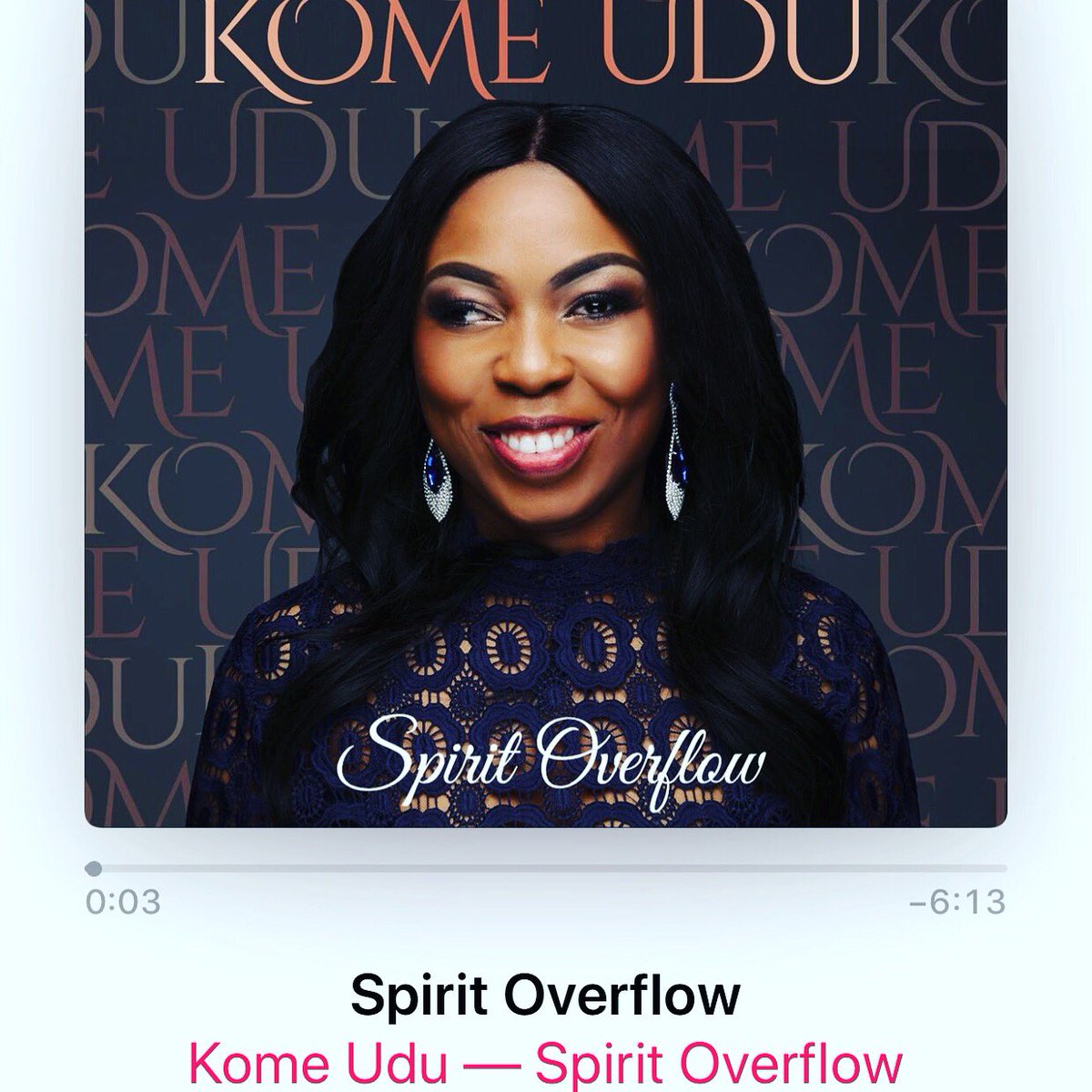 UduKome's tweet image. #SpiritOverflow This Song right here takes me right into His presence! Exclusive audience with the king. No interruption🙏🏾#spiritoverflowalbumbykomeudu
