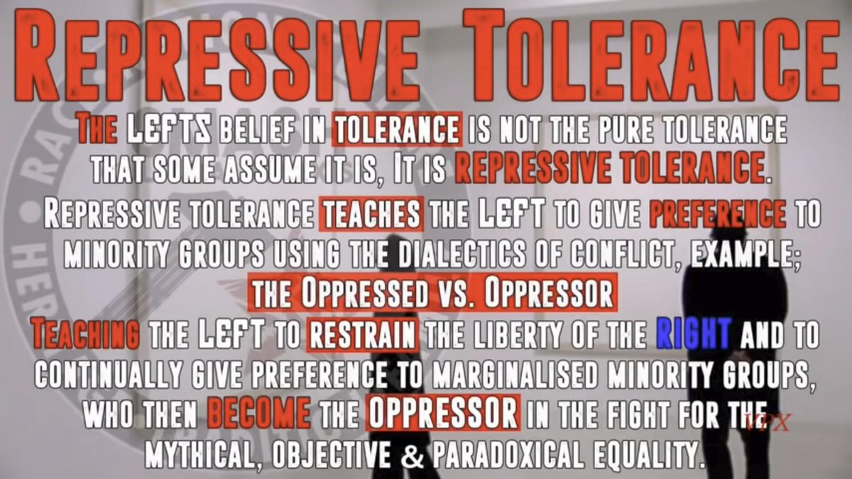 RaduBT's tweet image. #Repressive #Tolerance. We are living on Herbert Marcuse, 1965 times. 

youtu.be/C7lhWp7G9rA