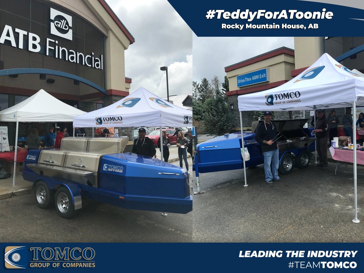 We had a great time BBQ’in <a href="/atbfinancial/">atbfinancial</a> #TeddyforATonnie. 

Donations to #TeddyForAToonie go towards building new mental health facilities and programs at <a href="/StolleryKids/">Stollery Kids</a> <a href="/ACHFKids/">Alberta Children's Hospital Foundation</a> and <a href="/GPRHFoundation/">GPRH Foundation</a>