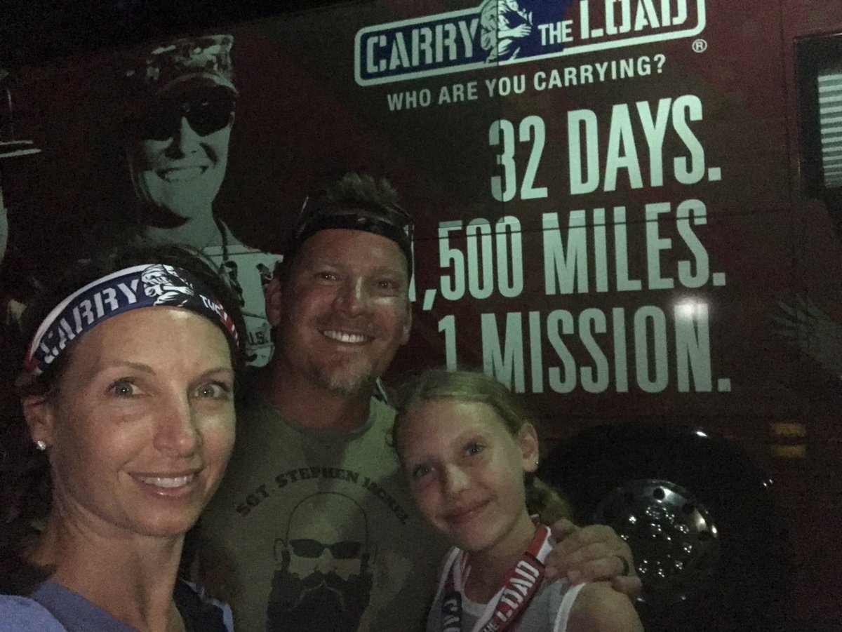 Amazing day yesterday remembering those that have fallen for us. <a href="/ATF_Tribe/">Adaptive Training Foundation</a> #CarryTheLoad #Tiredfeet