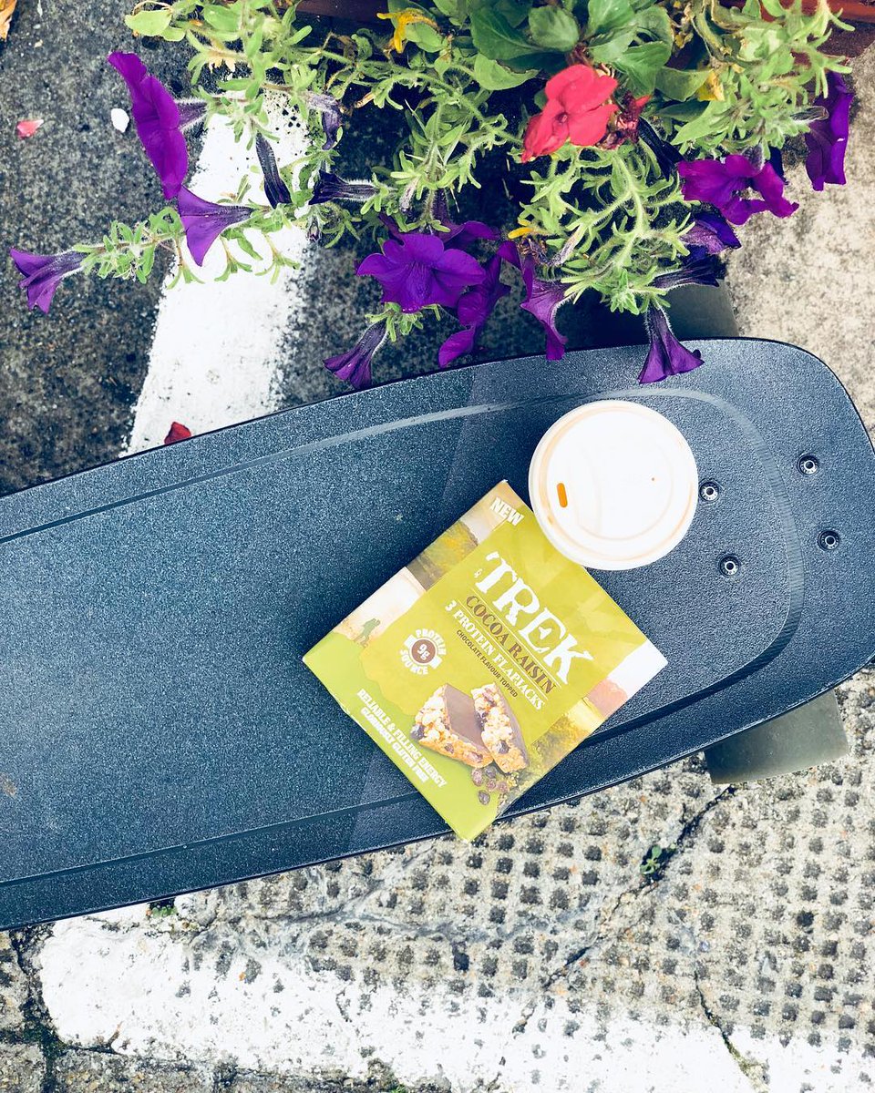Always on the go like @__jakestagram__? No matter how you get around TREK protein flapjacks provide you with the energy needed to make the most of your day. #TREKkeepsmegoing