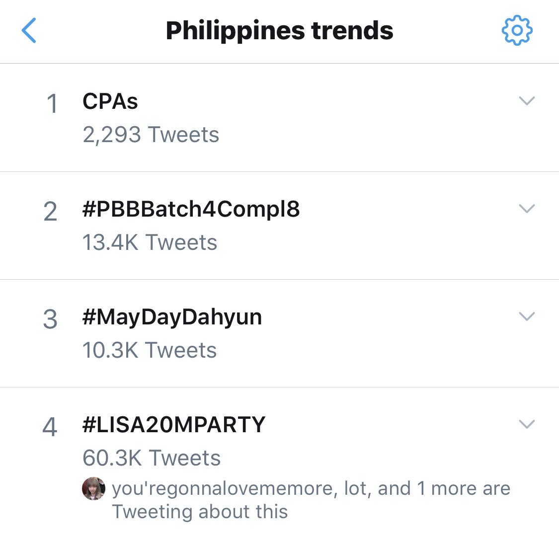 LILIPRATICUS's tweet photo. Trending Right now at Indonesia, Philippines, Malaysia and Thailand. South East Asian Queen indeed. 

Congrats Lisa !!! 👑🎊🥳 #LISA20MPARTY #LoveYouLisa20M #Lalisa #QueenLisa20MParty @ygofficialblink https://t.co/AtNuBthFGe