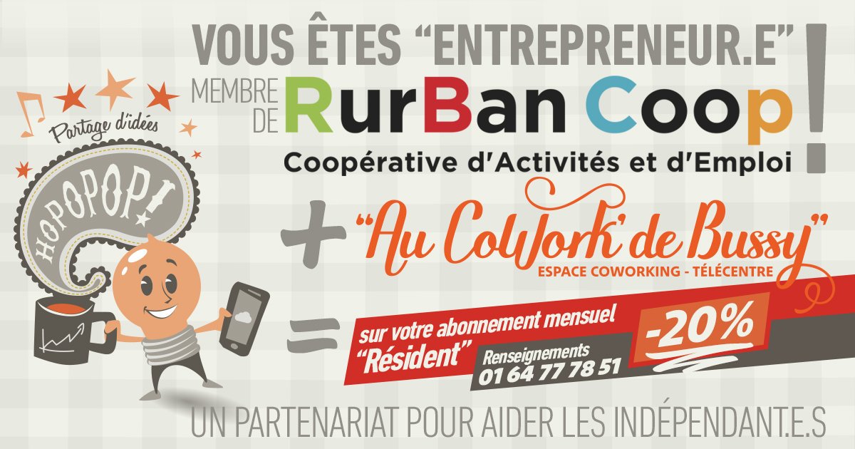 RurbanFormation's tweet photo. #coworking #partenariat @RurBanCoop @CelineR @les_scop  @AuCowork https://t.co/i4Avy9spad