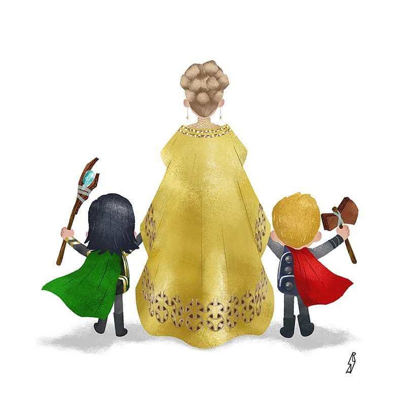 AndryShango's tweet photo. En retard, mais bonne fête quand même à toutes les mamans !
Happy belated Mother's Day!
#thor #Loki
#frigga #superfamilies #MarvelStudios @Marvel @MarvelStudios @chrishemsworth @TaikaWaititi https://t.co/5h9lXgVgAf
