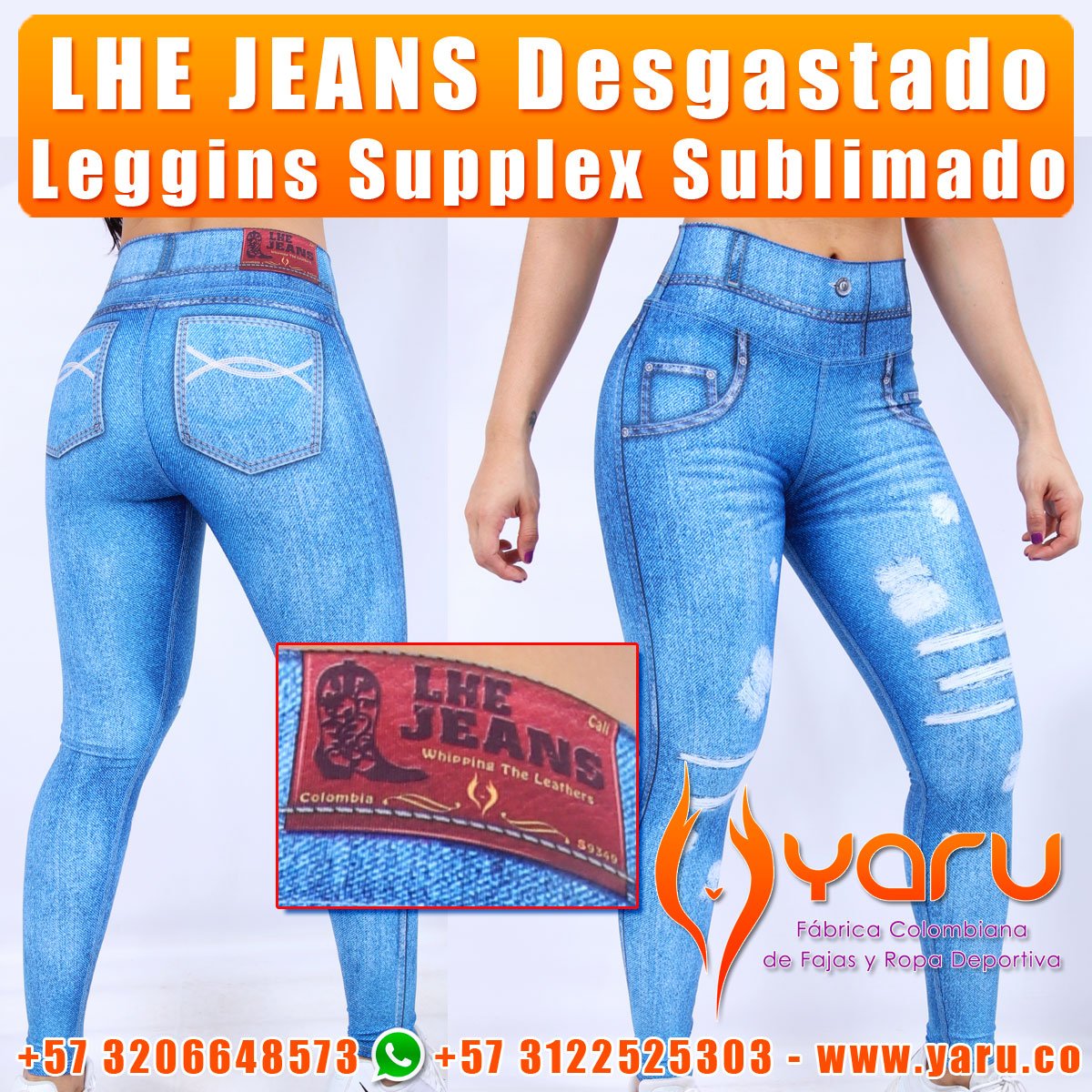 Yaru Fabrica Colombia в Twitter: „@Yaru_co lanza una versión mejorada del Lhe Jeans Supplex Sublimado, una prenda cómoda y practica de uso casual. Solicitala al Whatsapp +573206648573 - Detal y Por