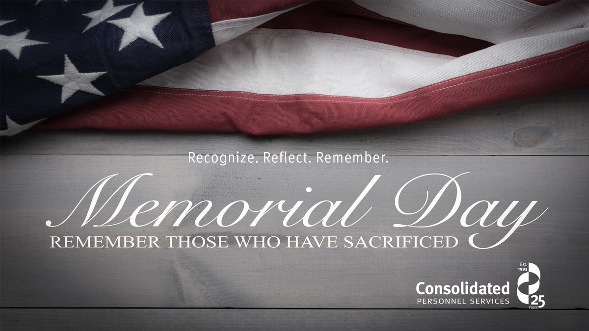 consolidatedPEO's tweet photo. Today we honor and remember all those who bravely gave their lives.    Thank you for your ultimate sacrifice https://t.co/XKefDQeArc