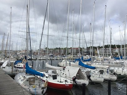 Aarhus Harbour Denmark <a href="/MV_Columbus/">Columbus</a>