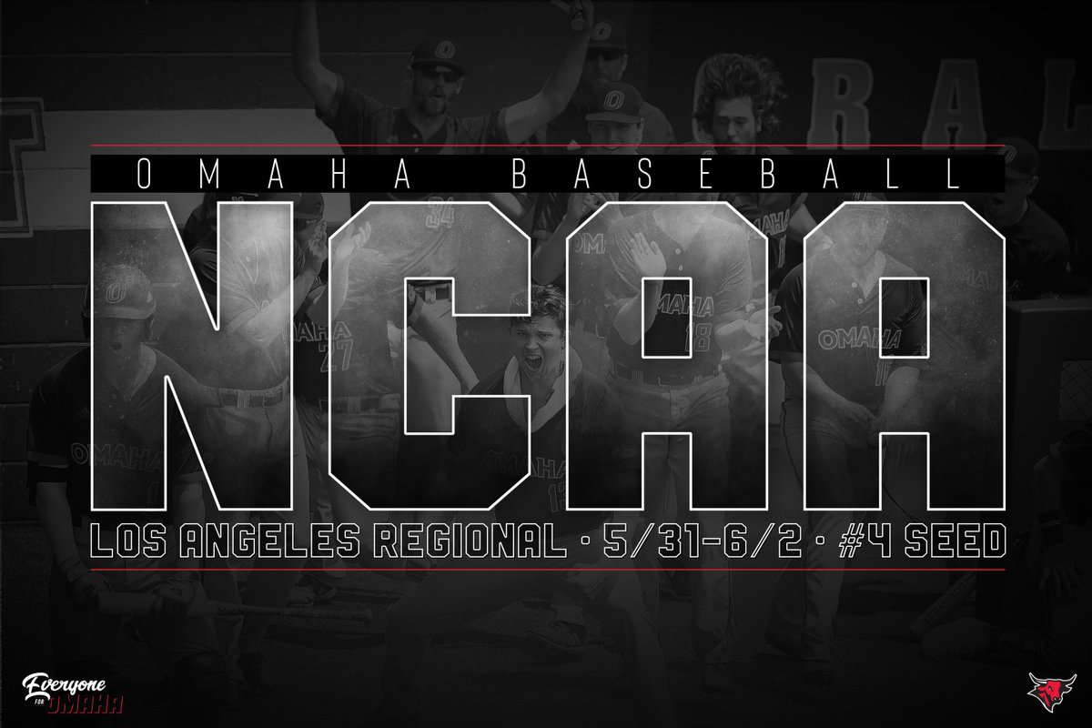 LA, here we come! ☀️⚾️

Omaha will face No. 1 national seed UCLA in the opening game of the NCAA Los Angeles Regional.

#EveryoneForOmaha | #OmahaBSB
#RoadToOmaha