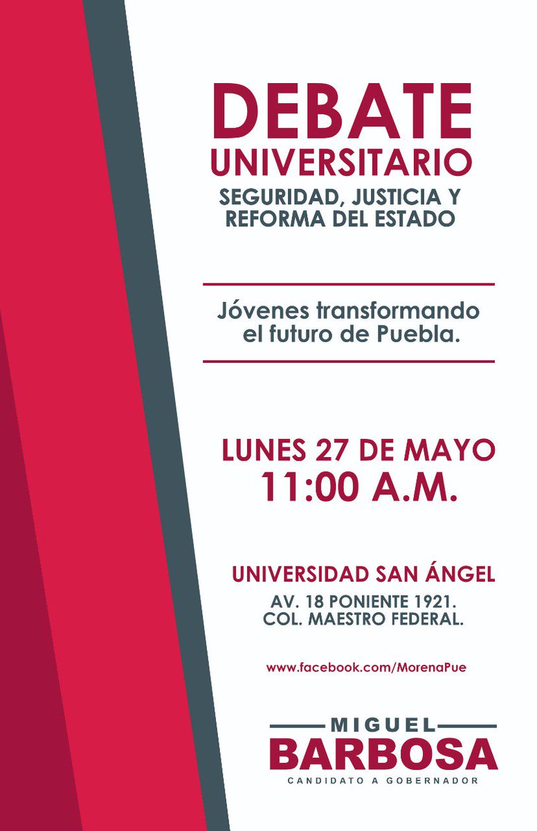 dr_germanmolina's tweet photo. Los temas que preocupan a los universitarios son: Seguridad, Justicia y Reforma del Estado; por eso hoy continúan debatiendo en los foros universitarios. #DebateUniversitario https://t.co/9AH4jWCwh7