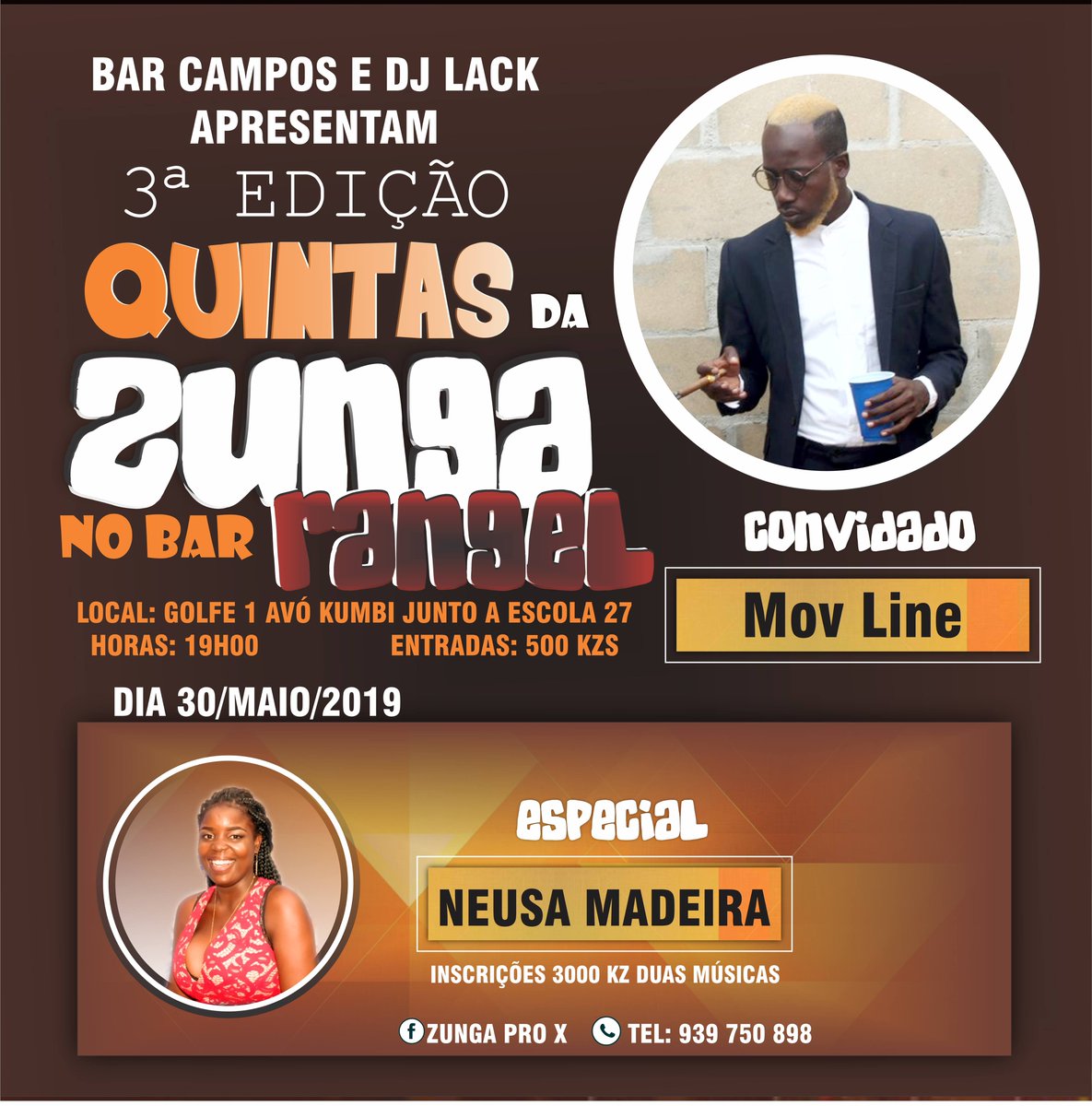 DreamhRecord's tweet photo. Confirmamos a presença do nosso artista "Mov Line" no evento "Quintas da Zunga no Bar Rangel" no dia 30 de Maio, vem fazer a festa com a Dreamh Record🔥🎤

#DreamhRecord #DreamhRecordTour #DreamhRecordTourDates #MovLine https://t.co/XicpuFaytG