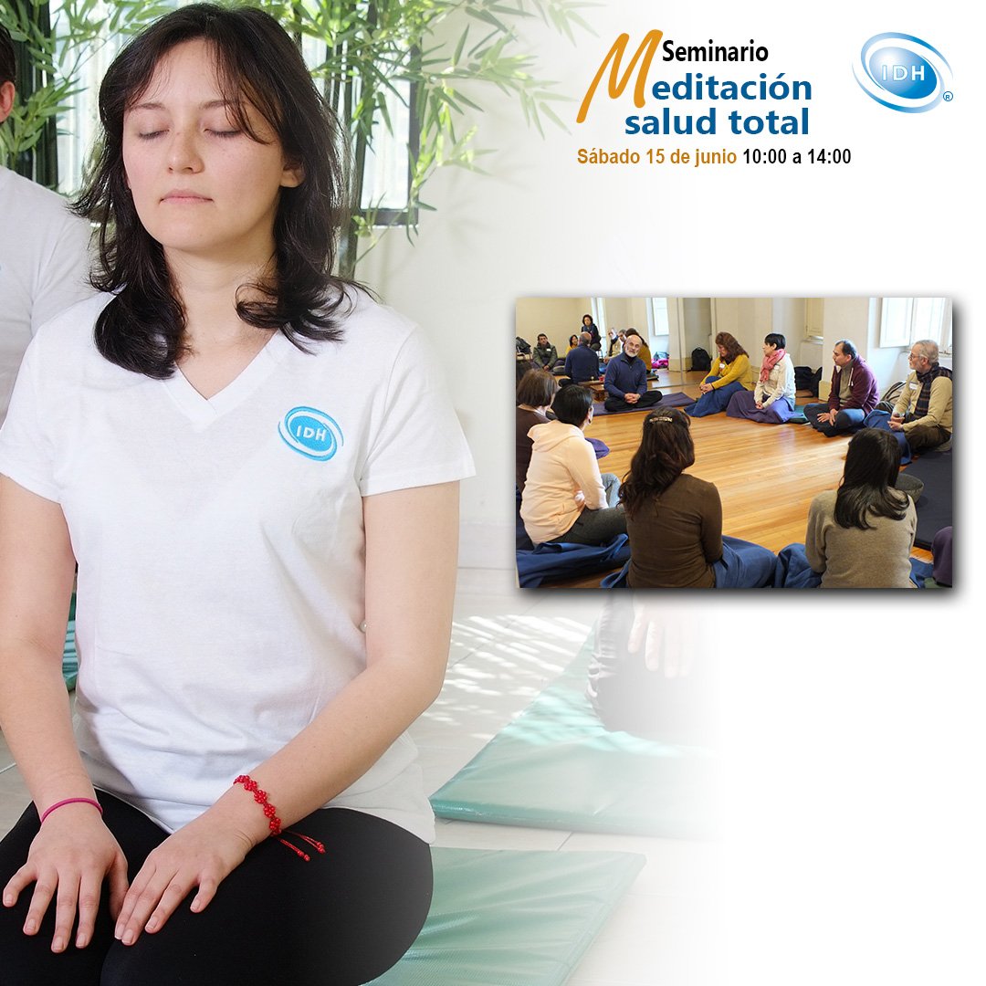 IDHYOGA's tweet photo. Seminario Meditación Salud Total
Aprenderás y practicaras ejercicios de meditación y mindfulness para:
– Trascender programas mentales que te enferman.
– Lograr mayor autoconsciencia.
– Adquirir fortaleza y poder personal.
Sábado 15 de junio
https://t.co/g8mHGfWYIG https://t.co/pTxkNp8qXY