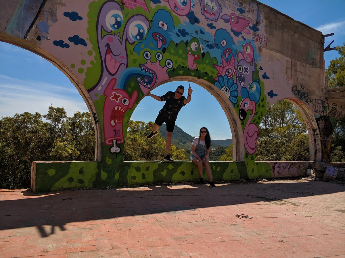 vexerdj's tweet image. Volgens mij is Club Festival al een tijdje dicht op Ibiza...
#lastplak #edorath #oxalien #streetart