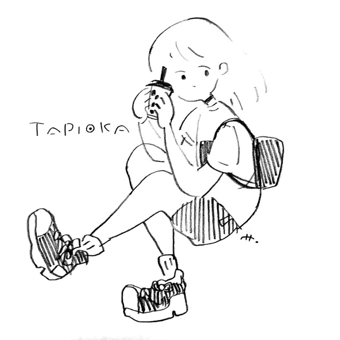 #タピ活 