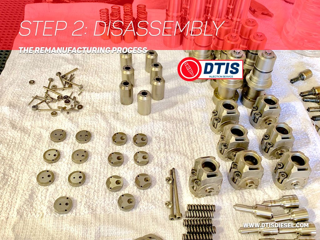 DtisOnline's tweet photo. It's #MondayMorning! #TheRemanufacturingProcess
STEP 2: DISASSEMBLY
The #injectors and parts are completely disassembled to prepare every component for inspection, cleaning and when needed for restoration. Check our remanufacturing process 👉 https://t.co/HoWU8PzINp #Diesel #USA https://t.co/lHssMGXfxS