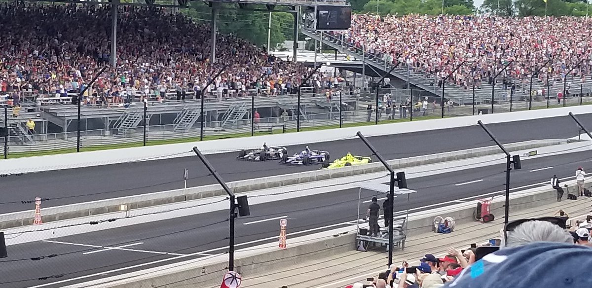 GBlinebury's tweet photo. Great day yesterday for the #103rdRunning of the #Indy500. Disappointed with another Penske win but the trophy dash at the end was fun to watch. Great to see @ConorDaly22 run as high as 4th and @edcarpenter20 consistently 2nd most of the day. 
#ThisIsMay #ThisIsIndy 
🏯🏁🏎 https://t.co/9PVZsfLx2e