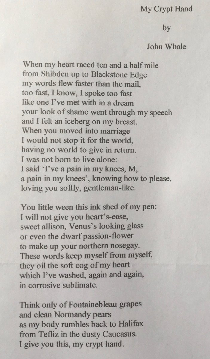anne choma (@annechoma) on Twitter photo I love this poem about Mariana Lawton’s rejection of Anne Lister -written 25 years ago by my then tutor Professor John Whale - now Director of <a href="/UniLeedsPoetry/">University of Leeds Poetry Centre</a>. John said how his tutorials on Romanticism always somehow ended with me talking about Anne Lister, so he wrote a poem! I love this poem about Mariana Lawton’s rejection of Anne Lister -written 25 years ago by my then tutor Professor John Whale - now Director of <a href="/UniLeedsPoetry/">University of Leeds Poetry Centre</a>. John said how his tutorials on Romanticism always somehow ended with me talking about Anne Lister, so he wrote a poem!