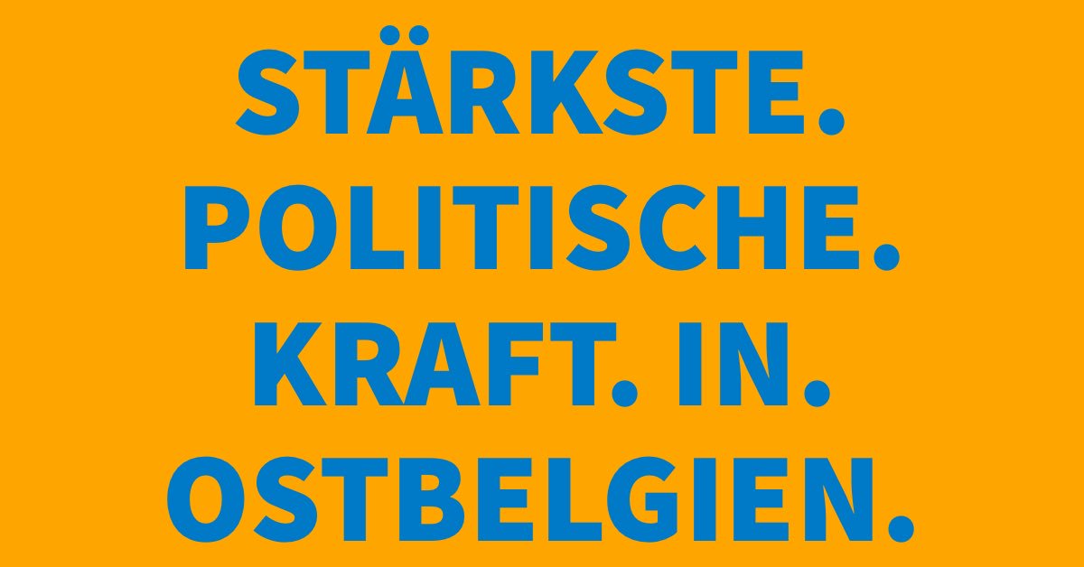 OliverPaasch's tweet image. Ich möchte mich von ganzem Herzen für das Vertrauen bedanken, das über 23% der Wähler/innen #ProDG geschenkt haben. Ich nehme dieses fantastische Ergebnis mit Demut und Respekt an und verspreche, mich weiterhin mit Leidenschaft und Tatendrang für unsere Heimat einzusetzen. (OP)