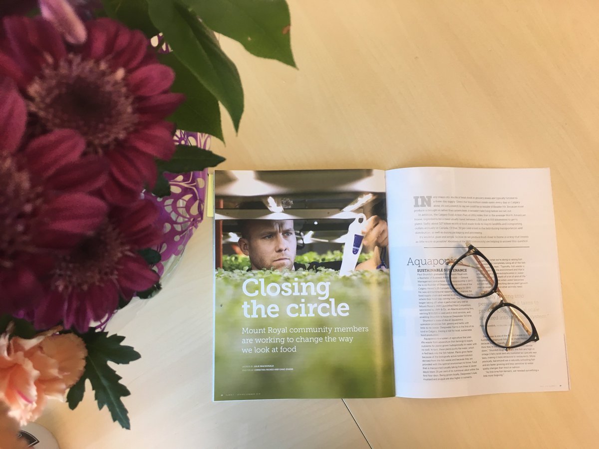 InnovateMRU (@innovatemru) on Twitter photo The Spring issue of Mount Royal's Summit magazine is stuffed with entrepreneurship students and alumni. Find them on pages 10, 13 and 50.
issuu.com/mountroyaluniv…
#mrulife #mruentrepreneurs @mountroyal4u <a href="/DeepwaterFarms/">Deepwater Farms</a> The Spring issue of Mount Royal's Summit magazine is stuffed with entrepreneurship students and alumni. Find them on pages 10, 13 and 50.
issuu.com/mountroyaluniv…
#mrulife #mruentrepreneurs @mountroyal4u <a href="/DeepwaterFarms/">Deepwater Farms</a>