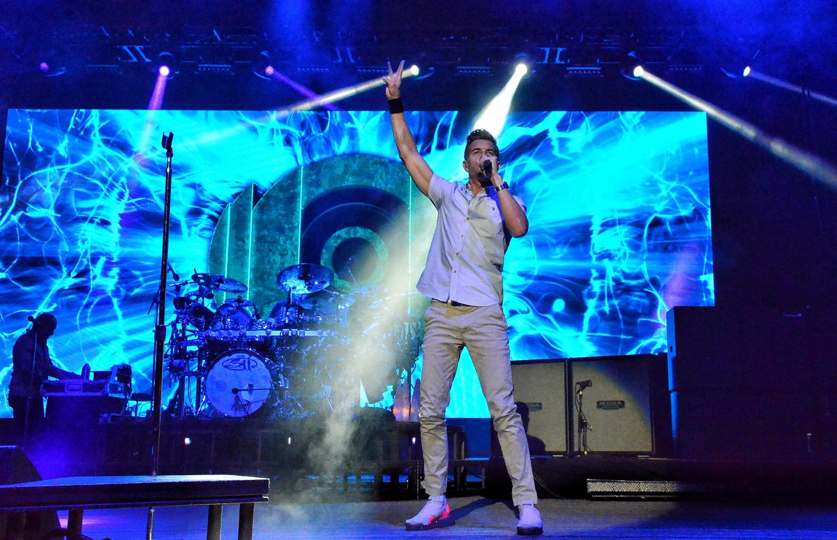 Whoa, amber is the color of your energy 🎵

This summer, <a href="/311/">311</a> and <a href="/dirtyheads/">Dirty Heads</a> bring their tour to the Beach with special guests <a href="/Interruptweets/">The Interrupters</a>! Get your tickets for Friday, July 26: livemu.sc/2Q66Tjb 

📷: Christine Connallon