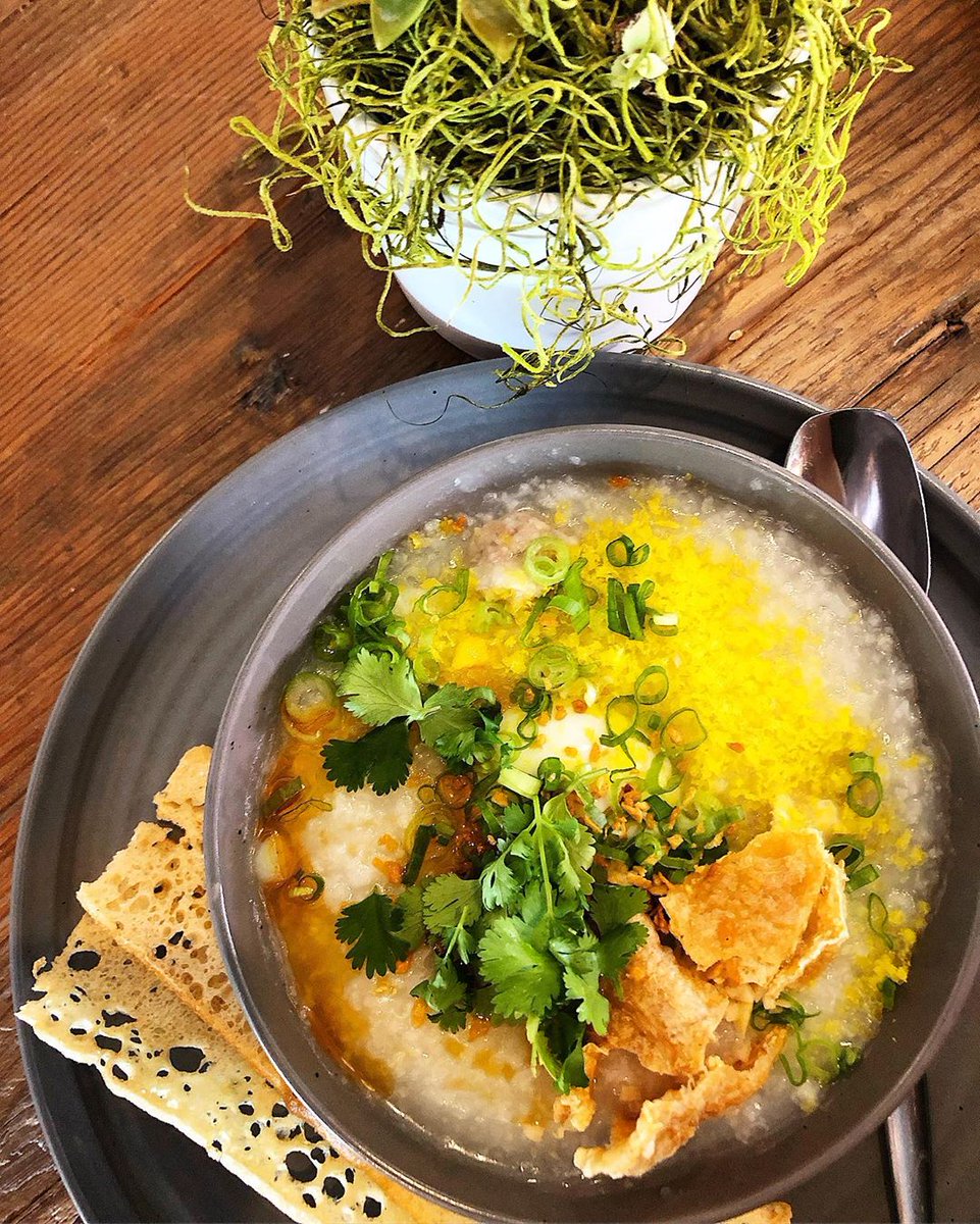theflorencesd's tweet photo. Have you tried our Broken Rice Porridge? Sous vide egg, chicken meatballs &amp; chicken broth, spicy chili oil, cilantro and ginger. 😋  We are closed today-join us tomorrow! #repost @eatcooktravel_#sdfoodie  #sandiegoeats #sdfooddiaries #sandiegofood #sdfoodie #sandiegofoodie https://t.co/ypntpGjWHR